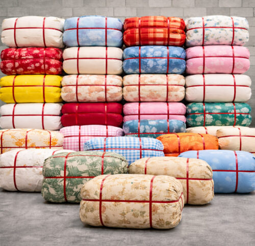 Dagobaire balles textiles